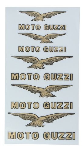 Moto guzzi aufklebersatz - aufklebersatz, 5