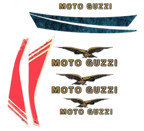 Moto guzzi dekorsatz komplett - moto,