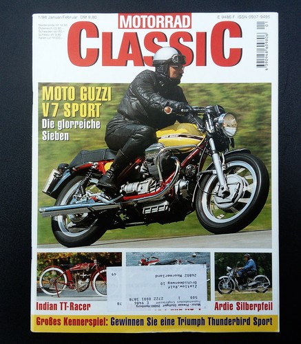 Motorrad classic 1998 moto - motorrad,