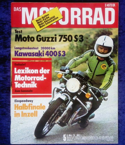Das motorrad 1976 - , test
