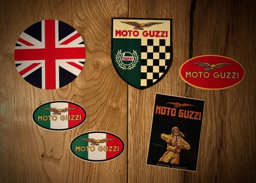 Moto guzzi aufkleber - guzzi, uk