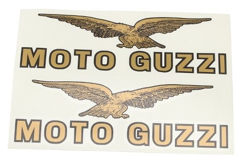 Moto guzzi tankaufklebersatz - moto,